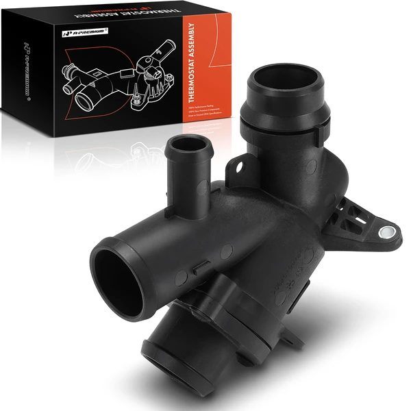 Thermostat Housing Assembly for Jaguar F-Pace 2017 XF 2014-2017 XJ F-Type 3.0L