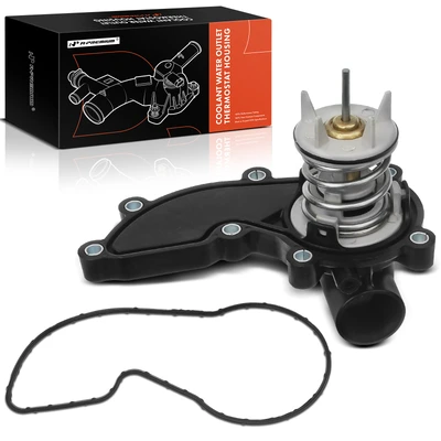 Thermostat Housing Assembly with Seal for Audi A5 Quattro 2012-2014 Q5 13-17 3.0L