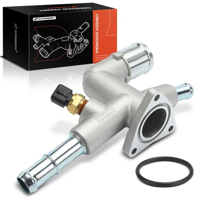 Thermostat Housing Assembly with Sensor