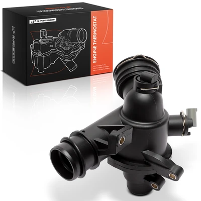 Engine Coolant Thermostat Housing Assembly for 2014-2017 Freightliner Sprinter 2500