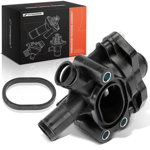 A-Premium APTHA0300 Engine Coolant Thermostat Housing Assembly