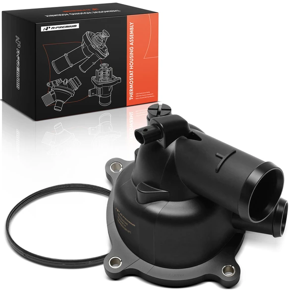 Engine Coolant Thermostat Housing Assembly for Audi A8 Quattro RS5 S5 4.2L 105℃