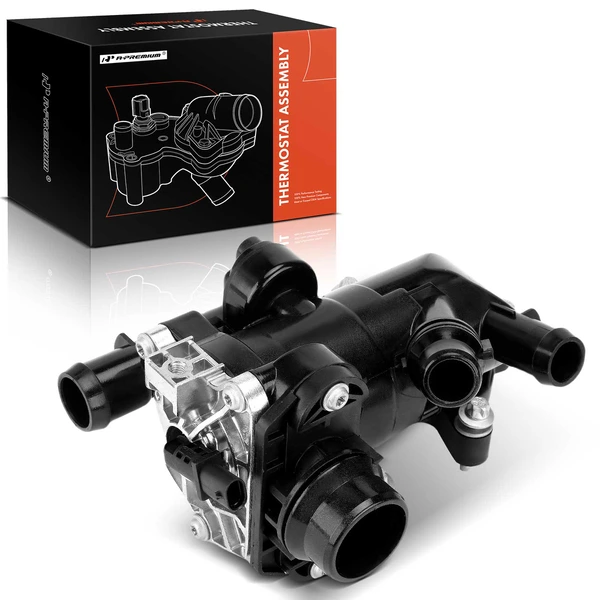 A-Premium APTHA0303 Engine Coolant Thermostat Housing Assembly