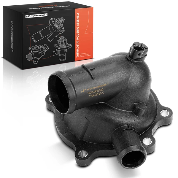 105℃ Engine Coolant Thermostat Housing Assembly for Audi Q7 Volkswagen Touareg