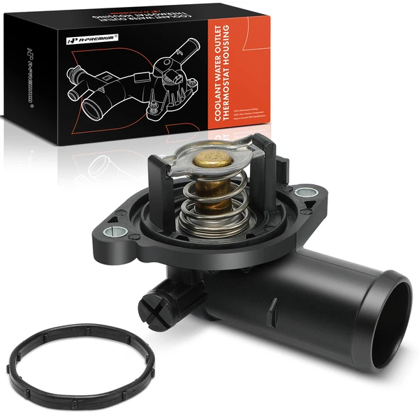 Thermostat Housing with Gasket Assembly for 2011-2018 Dodge Journey