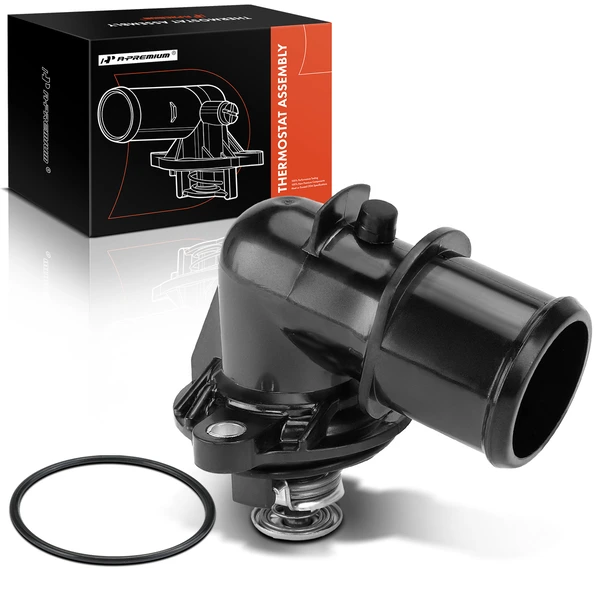 Engine Coolant Thermostat Housing Assembly for 2014-2018 2020-2022 Ram 1500