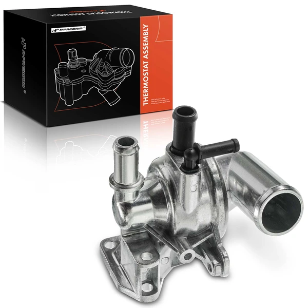 Engine Thermostat Housing Water Outlet Assembly for 2005-2006 Jeep Liberty