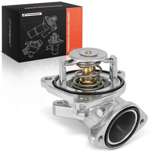 Engine Coolant Thermostat Housing Assembly for 2007-2009 Dodge Sprinter 3500