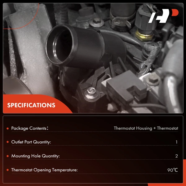 A-Premium APTHA0275 Engine Coolant Thermostat Housing Assembly