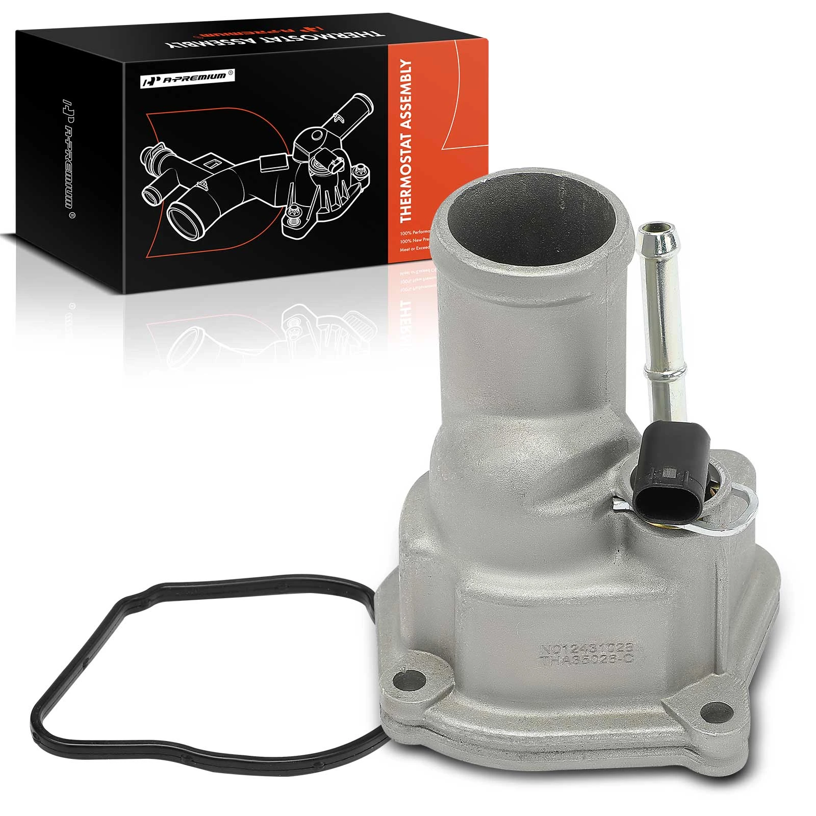 The A-premium Engine Coolant Thermostat Housing Assembly for Chrysler PT Cruiser 2002-2010 Image 
