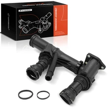 Thermostat Housing Assembly with Thermostat for 2015 Volkswagen Jetta