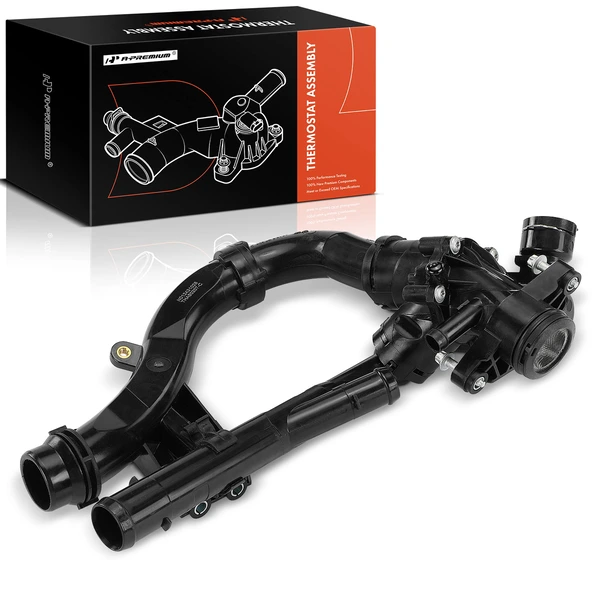 Thermostat Housing Assembly for Mercedes-Benz C300 E300 GLC350e SLC300 L4 2.0L