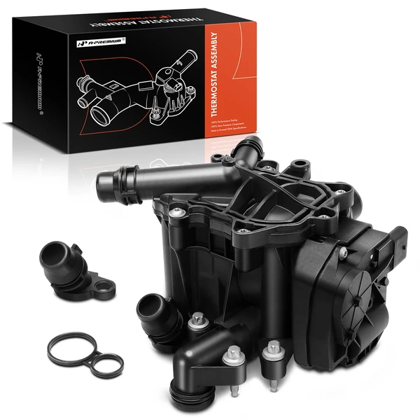 Engine Coolant Thermostat Housing Assembly for 2017-2019 BMW 330i