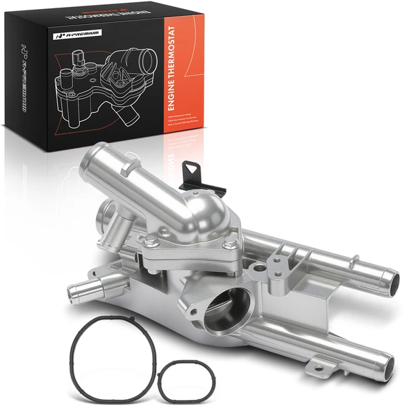 Thermostat Housing Assembly for Hyundai Sonata Santa Fe Kia Optima Sorento 82℃