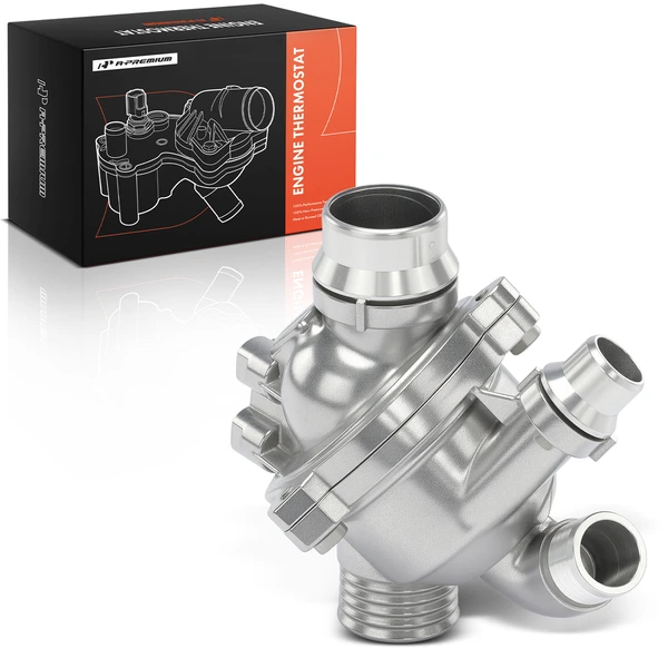 Thermostat Housing Assembly for BMW E90 335i 335i xDrive E70 X5 E84 X1 3.0L 97℃