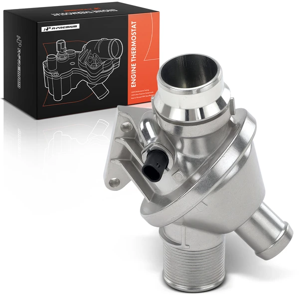 Thermostat Housing with Sensor Assembly for BMW F30 320i 328i X5 528i xDrive X3 X1