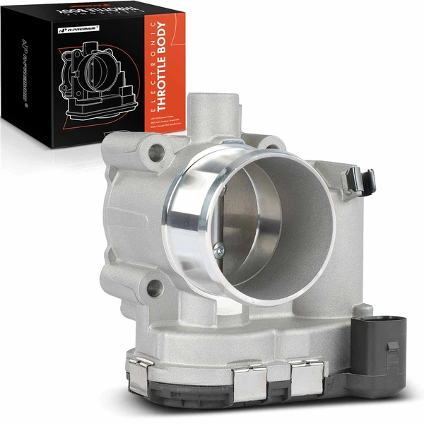 Throttle Body Assembly with Sensor for Ford Fiesta 2011-2019 Fusion 2013-2014