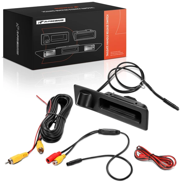 Rear Trunk Hatch Tailgate Handle Switch with Camera for 2014-2018 BMW X5