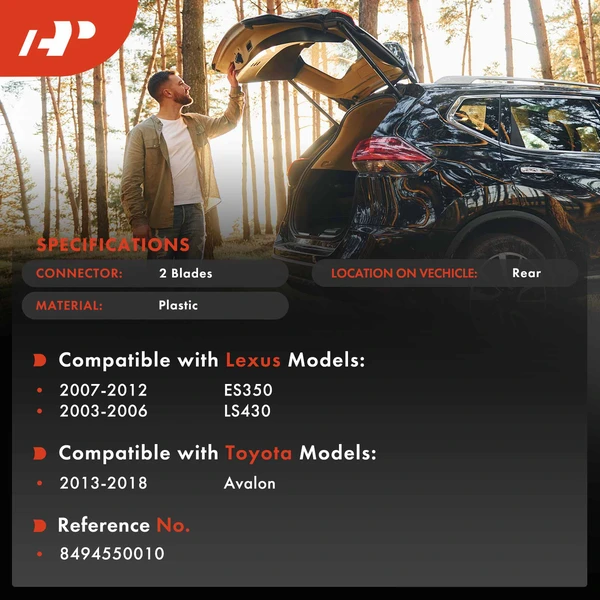 Rear Trunk Switch Button for Toyota Avalon 2013-2018 Lexus ES350 2007-2012 LS430