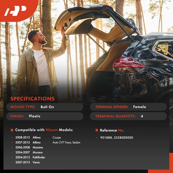 Trunk Lid Release Switch for Nissan Pathfinder 2004-2013 Altima 2007-2012 Maxima Murano