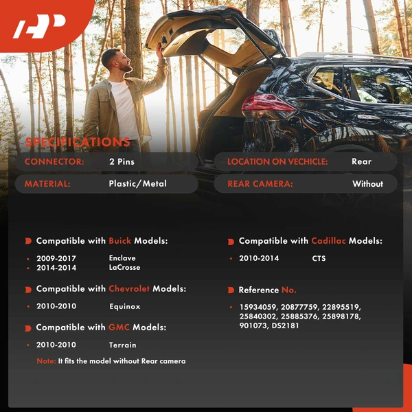 Trunk Lid Release Switch for Chevy Equinox GMC Terrain Buick Enclave LaCrosse