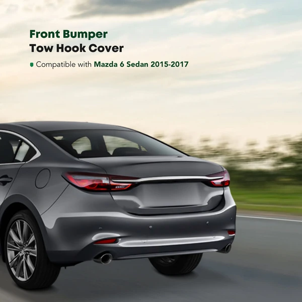 Rear Driver Bumper Tow Hook Cover for Mazda 6 2015-2017