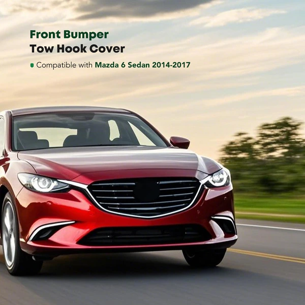 Front Bumper Tow Hook Bracket Cover for Mazda 6 2014-2017 Sedan