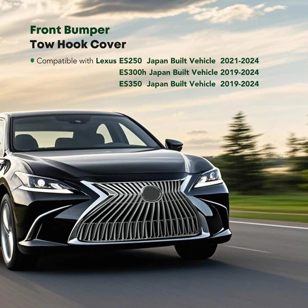 Front Passenger Bumper Tow Hook Cover for Lexus ES250 ES300h ES350 19-24