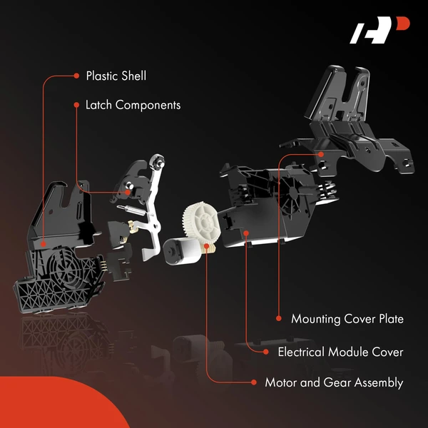 Tailgate Lock Actuator for Ford F-150 2015-2023 F-250 Super Duty F350 Super Duty
