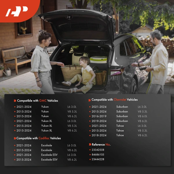A-Premium APTLA162 Tailgate Lock Actuator Rear Side