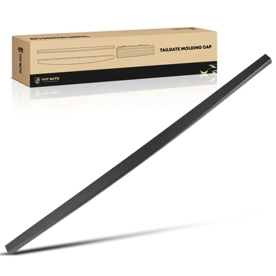 Rear Texture Black Tailgate Molding