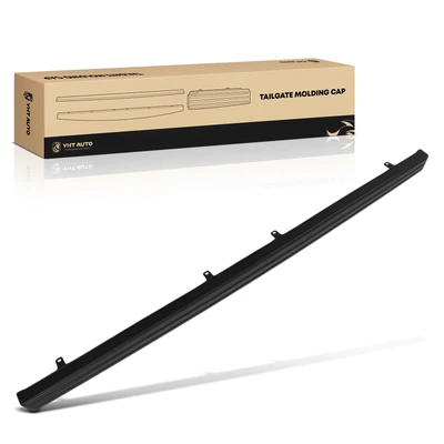 Rear Upper Texture Black Tailgate Molding