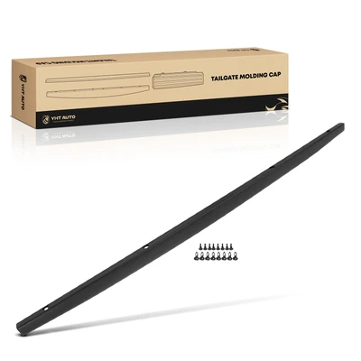 Rear Tailgate Molding Texture Black