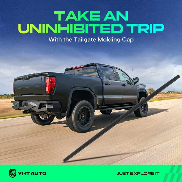 Rear Upper Tailgate Molding for Ford F-250 Super Duty F-350 Super Duty 2002-2007