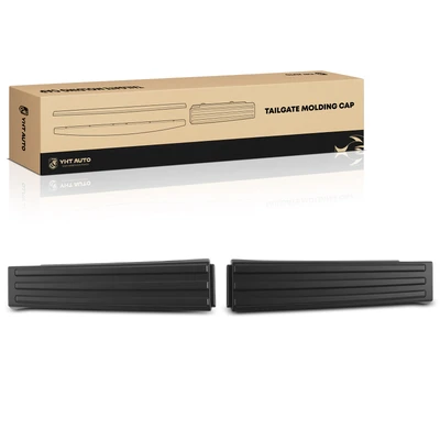 2 Pcs Rear Driver & Passenger Tailgate Molding