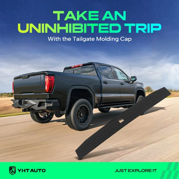 Rear Center Upper Tailgate Molding for Ford F-250 F-350 F-450 F-550 Super Duty