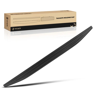 Rear Upper Texture Black Tailgate Molding