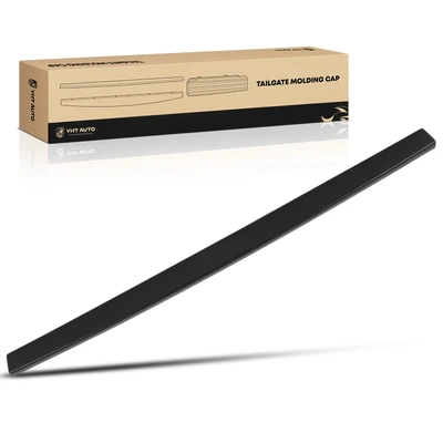 Rear Upper Texture Black Tailgate Molding