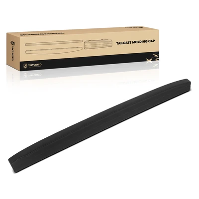 Rear Upper Black Tailgate Molding