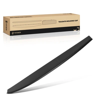 Rear Upper Tailgate Molding Texture Black