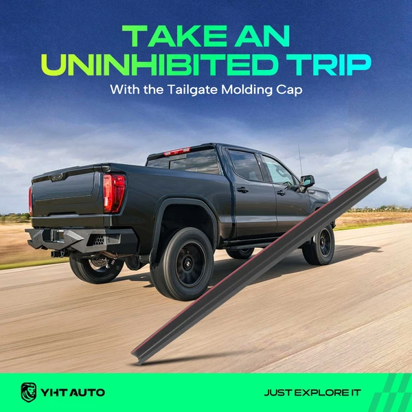 Rear Upper Tailgate Molding for 1999-2007 GMC Sierra 1500