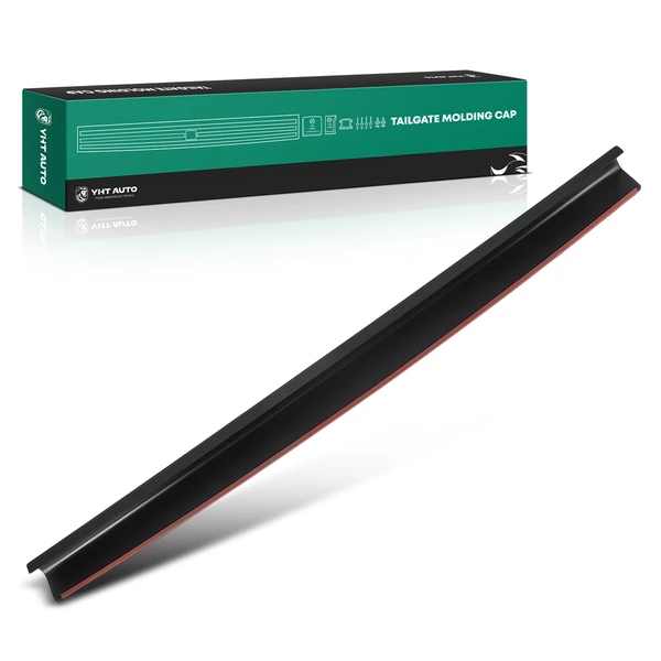 Rear Upper Texture Black Tailgate Molding for 2007-2014 GMC Sierra 2500 HD