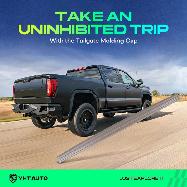 Rear Brown Tailgate Molding for 2011-2014 Ford F-150