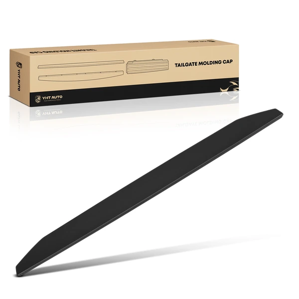 Rear Outer Upper Texture Black Tailgate Molding for Nissan Frontier 2013-2021