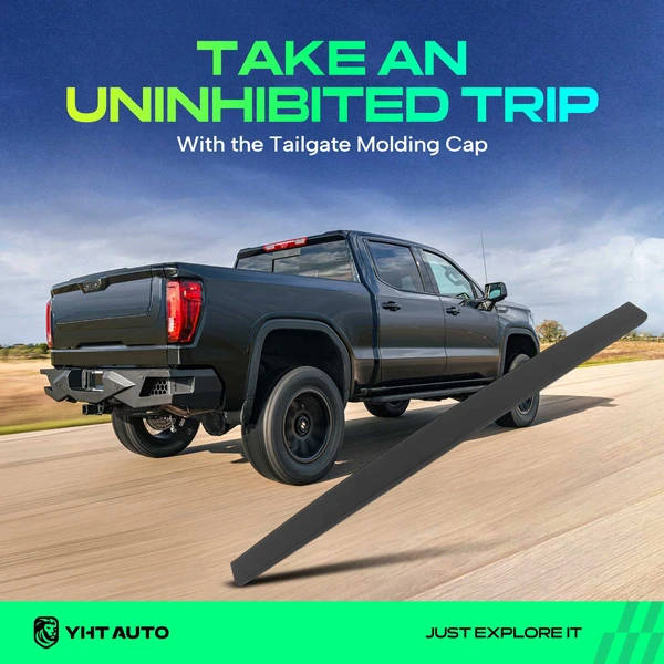 Rear Upper Tailgate Molding for Chevrolet Colorado GMC Canyon 2015-2022