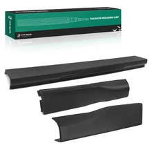 3 Pcs Rear Driver & Passenger & Center Tailgate Molding for 2014-2016 Ford F-450 Super Duty