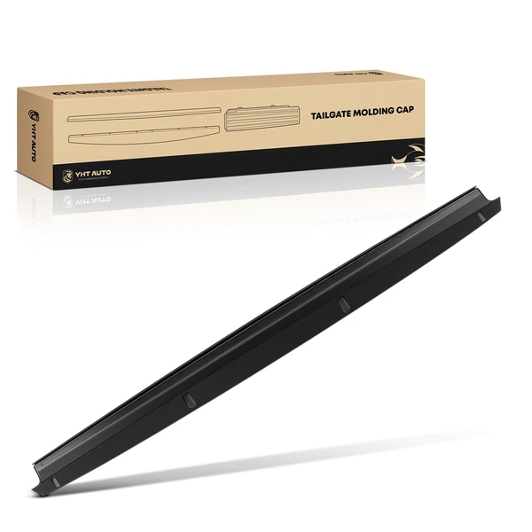 Rear Texture Black Tailgate Molding Cap Spoiler Cover for Dodge Ram 1500 2500