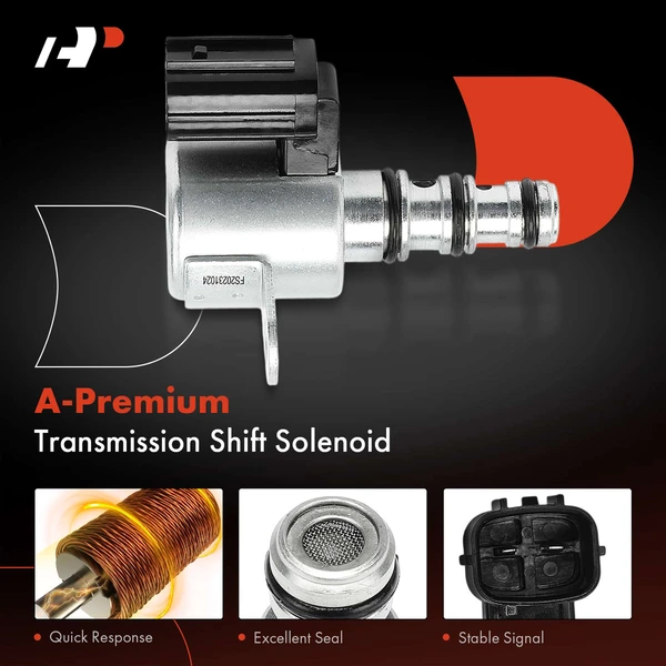 2 Pcs Automatic Transmission Shift Solenoid for Honda Accord 98-07 Odyssey Pilot