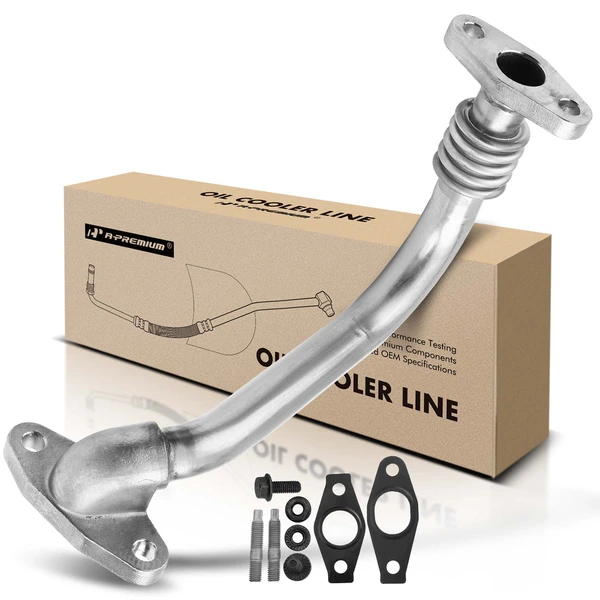 Turbocharger Oil Return Line for Chevrolet Silverado 2500 HD GMC Sierra 2500