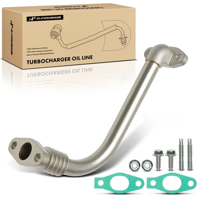 Return Turbocharger Oil Line